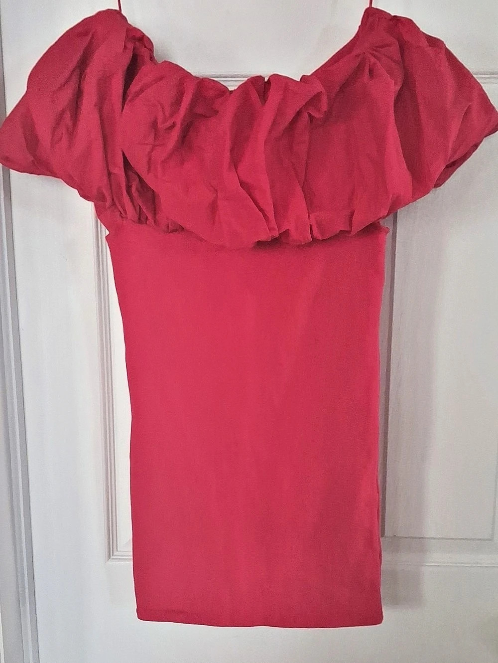 ZARA Ruffled Mini Dress